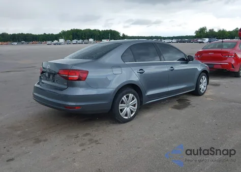 2017 Volkswagen Jetta 1.4T S из США, поврежденный, VIN 3VW2B7AJ0HM260942